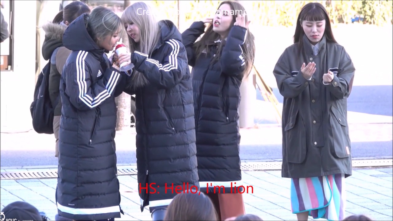 161210 Mamamoo dance with speaker sound