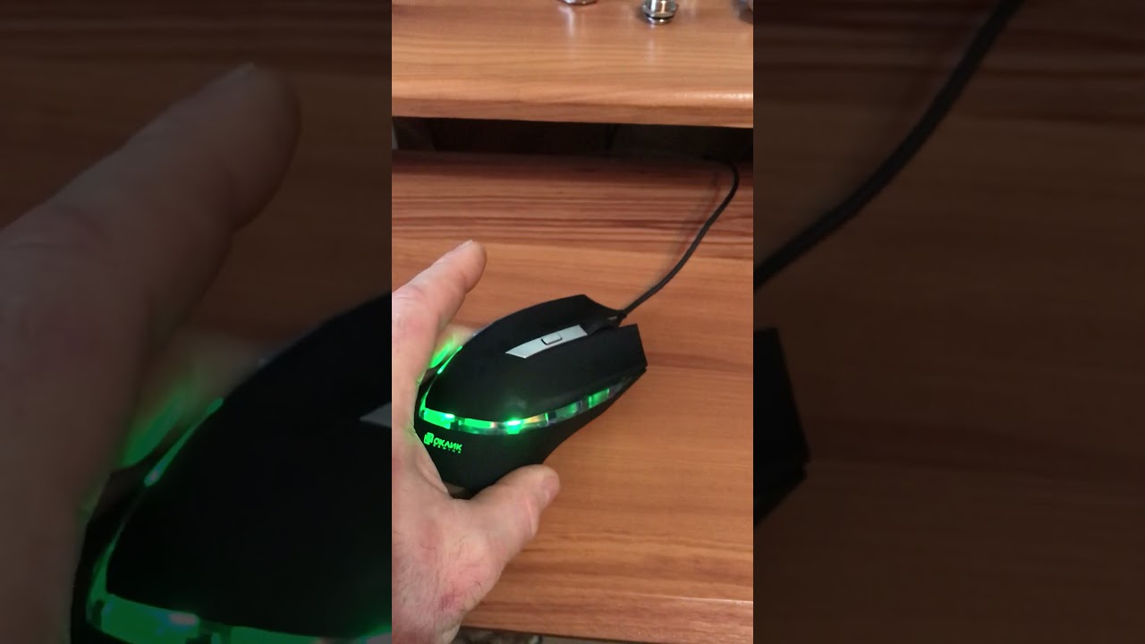 Как отключить раздражающую подсветку на мышке ОКЛИК 715G