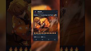 Zenitsu Thunderclap And Flash