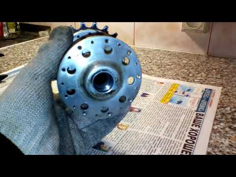 ХВЗ. Как снять трещетку с корпуса втулки с высоким фланцем
