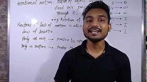 Chapt 1: Rotational dynamics part7 Maharashtra State board new syllabus Rotational kinetic energy