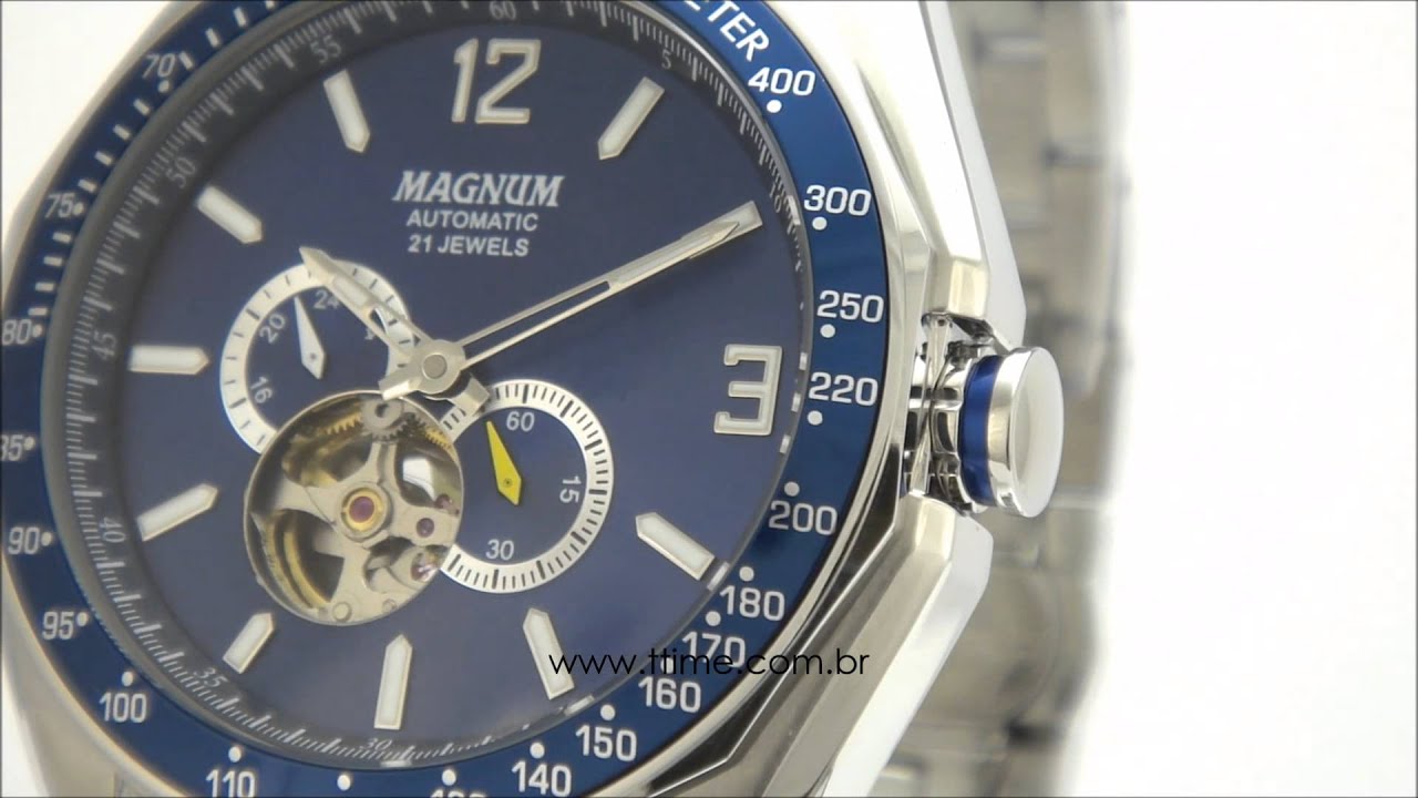 Relógio Magnum Automatic 21 Jewels MA33951P 