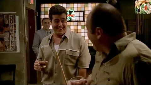 The Sopranos - Gigi Cestone betrays Junior Soprano and shamelessly sucks up to Tony Soprano