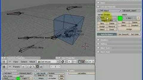 IMVU vertex groups in Blender