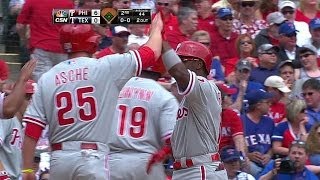 Rollins' grand slam is 200th career homer
