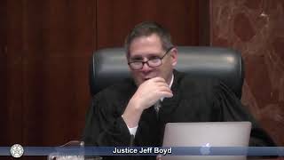 Mark W. Bennett Argues a Sex Crime Expunction Case at the Texas Supreme Court