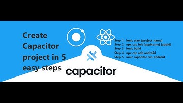 Ionic 5 Capacitor : Create Capacitor Project in 5 easy steps | Capacitor Tutorial in 20 minutes.