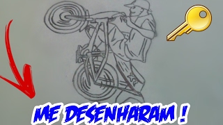 DESENHOS DOS INSCRITOS / GRAU DE BICICLETA 