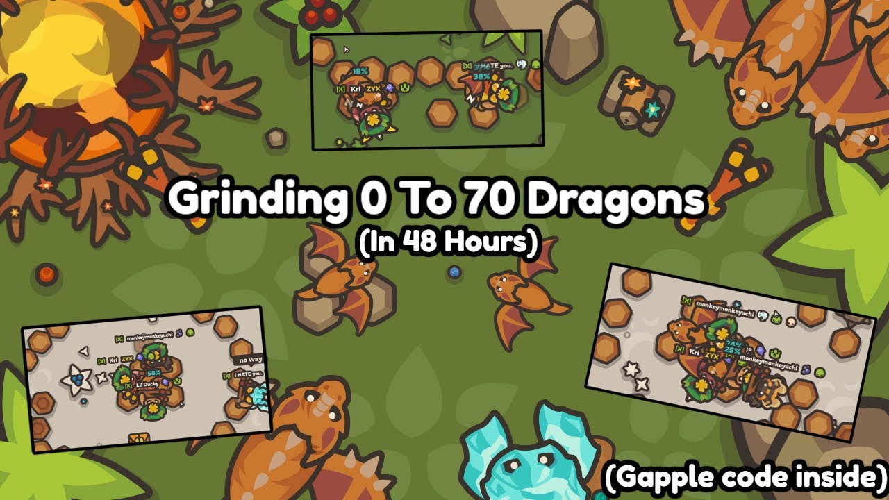 I Farmed 70+ Dragons In *2 Days* [TAMING.IO]