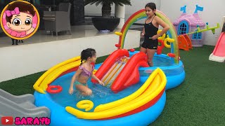 ALBERCA INFLABLE REFRESCANTE PARA ESTAS VACACIONES DE VERANO | SARAYU