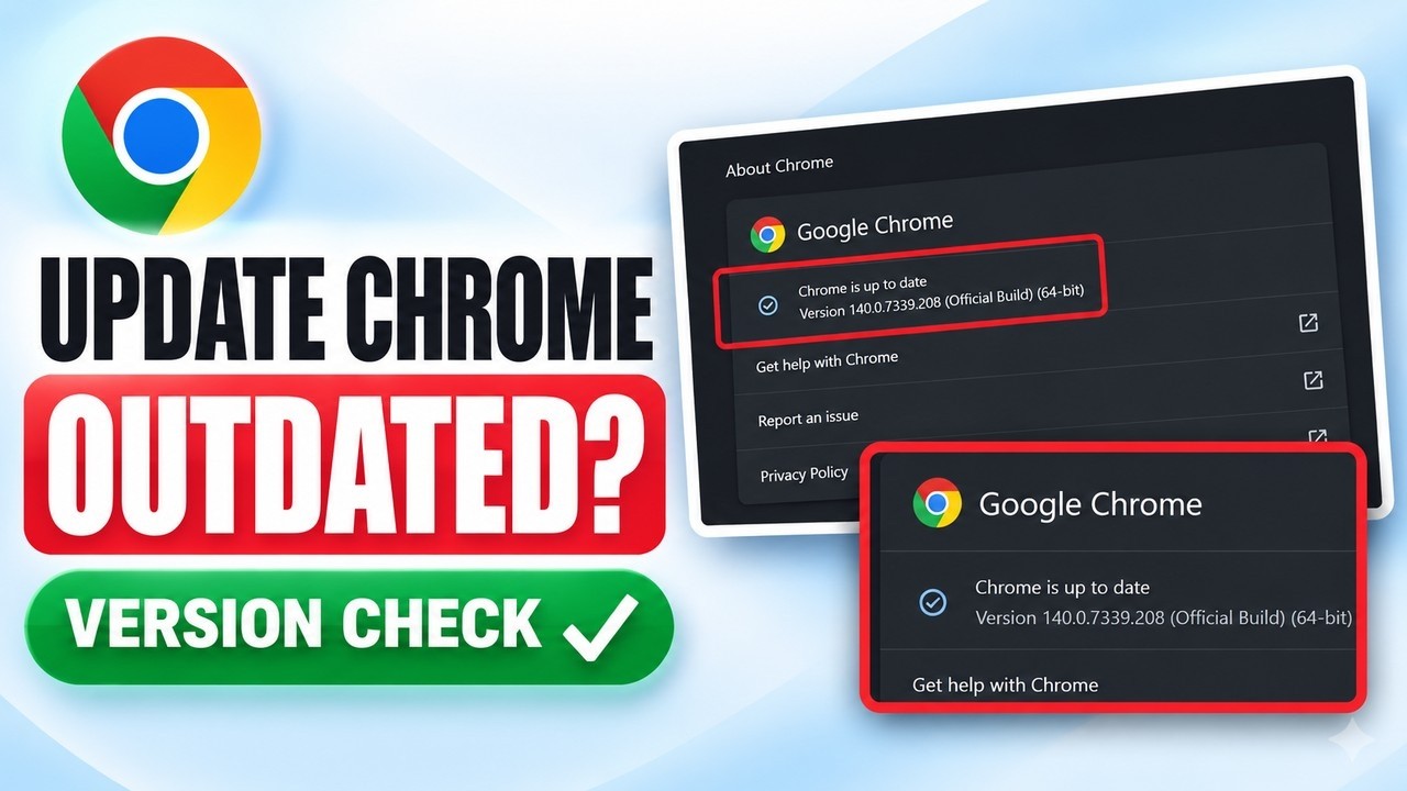How to Fix This Chrome Version is No Longer Supported - YouTube