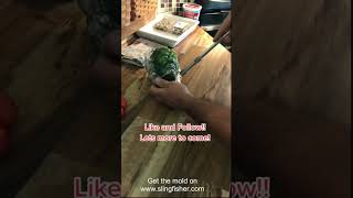 Small frankenstein pumpkin mold