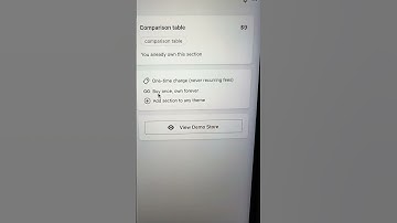 Comparison table in Shopify the cheapest and beat way #shopify #shopifydropshipping #shopifytips