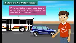 Uniform and Non Uniform motion | Class 7 | Science