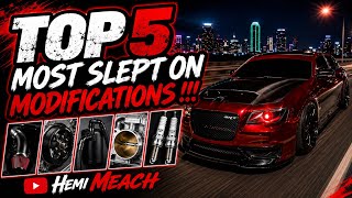 THE TOP 5 SLEPT ON MODIFICATION FOR YOUR CHRYSLER 300 !!! “MUST WATCH” 