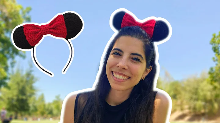 Learn to Crochet Minnie Mouse Ears Headband