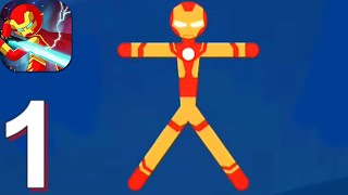 Stickman Fight - Battle Royale - Gameplay Walkthrough Part 1 (Android,iOS) screenshot 2