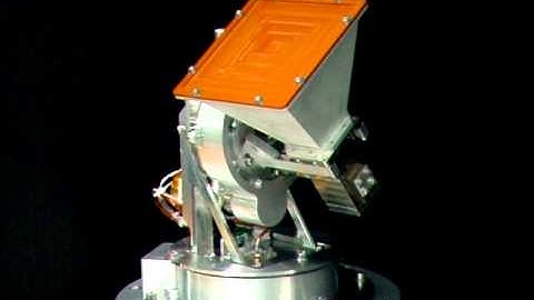 Surrey Satellite Technology Antenna Pointing Mechanism and X Band Antenna.AVI