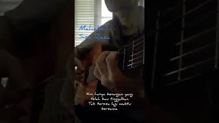 Mahalini Sisa Rasa (cover gitar) #shorts