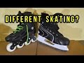 INLINE vs ICE SKATING ..  Differences Explained
