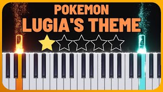 Pokemon - Lugia's Theme - Easy Piano Tutorial with Sheet Music screenshot 1