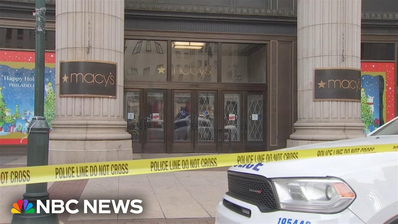 Suspect in custody following deadly stabbing at Philadelphia Macy’s