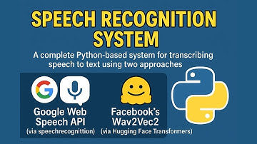 🎙️ Build a Complete Speech Recognition System in Python | Google API + Wav2Vec2 (Hugging Face)