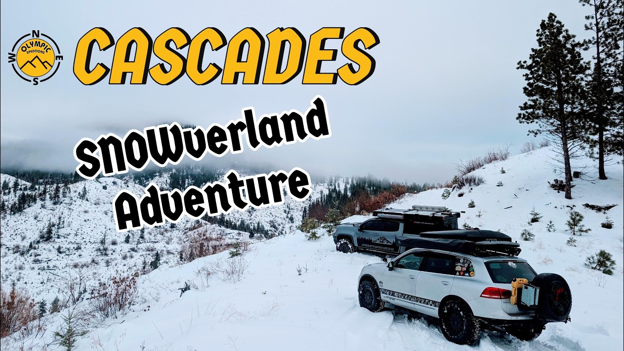 Epic Scenery, Snow Wheeling, Trail Clearing and Amazing Camping in the WA Cascades!