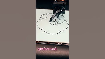 RoboArtLabor - Robot Draw Stunning #Isometric #Art #Design 📐🎨 #robot #digitalart #robotart #drawing