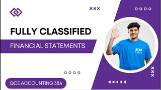 QCE Accounting 3&4 - Fully Classified Financial Statements