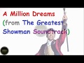 A Million Dreams From The Greatest Showman Soundtrack Lyrics Lyrical World 