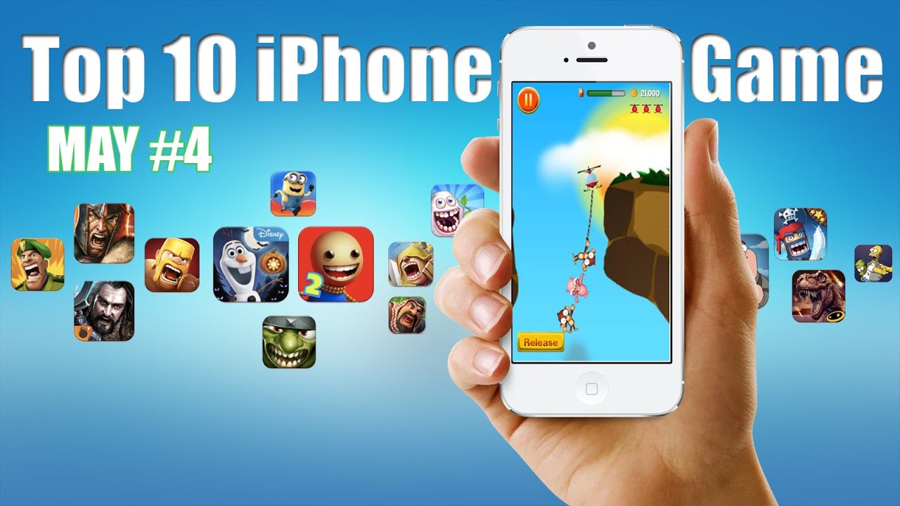 Top 10 iPhone Games May 4 YouTube