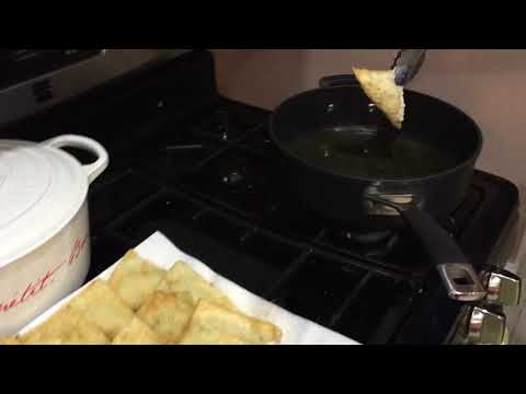 Crab Rangoon using Fresh Dungeness Crab - Part 3