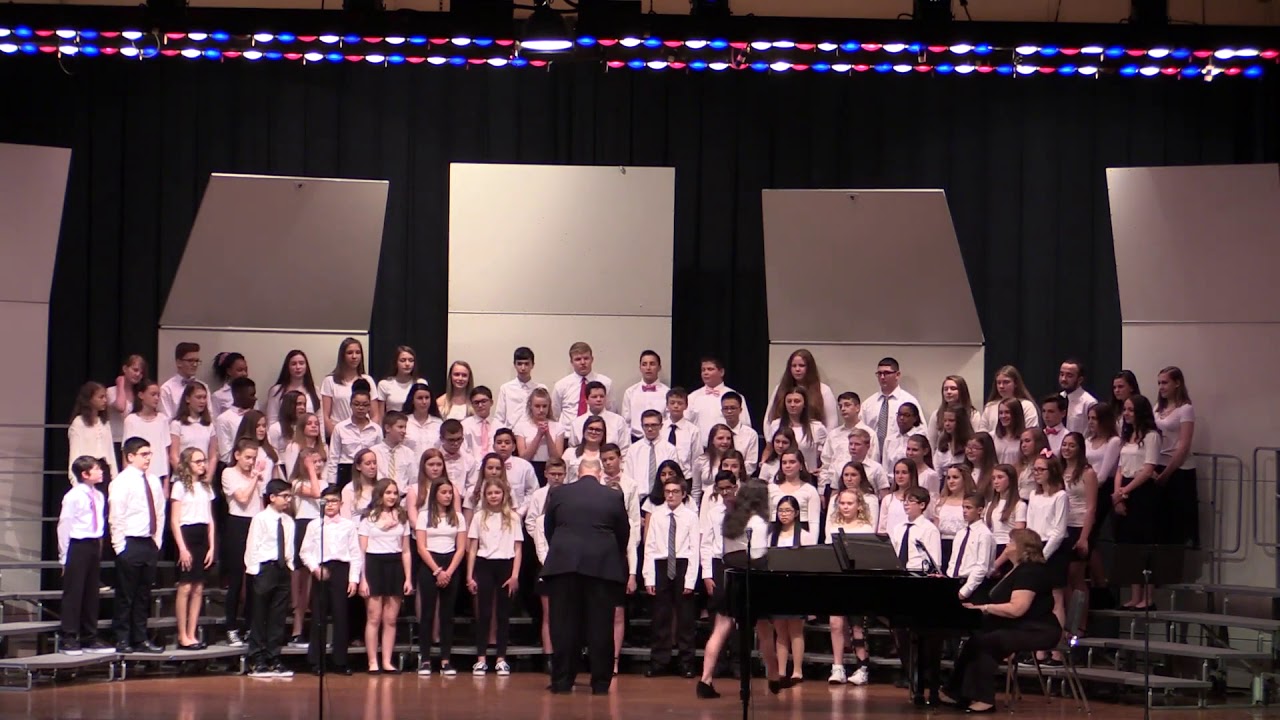 Middle School Choir Concert May 15 2019 YouTube