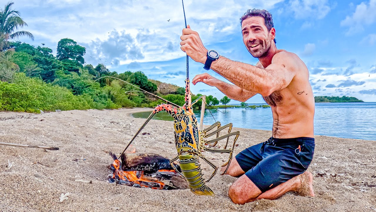 Remote Offshore Islands Catch & Cook (Green Lobsters, Tuna & Coconuts)