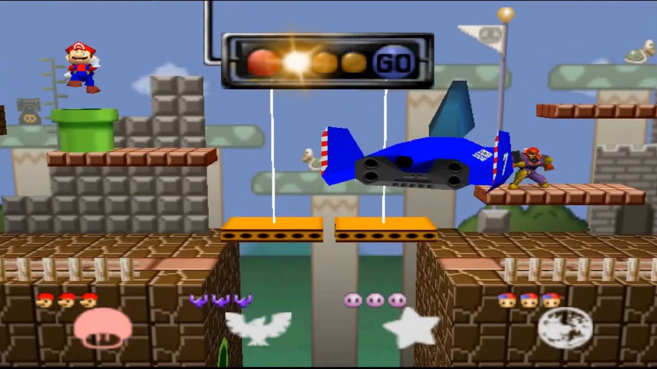 Super Smash Bros 64 Unlock Mushroom Kingdom YouTube