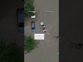 Flooding overwhelms Indiana town