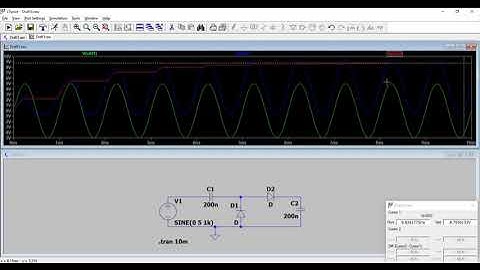 Electronics | Dr. Hesham Omran | Practical 02 | LTSpice | Transient Simulation | Voltage Doubler