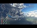 Microsoft Flight Simulator 2020 Burza Deszcz Chmury ULTRA  RTX 2080 SUPER