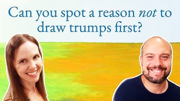 Can you spot a reason not to draw trumps first? - with Marla Lawson