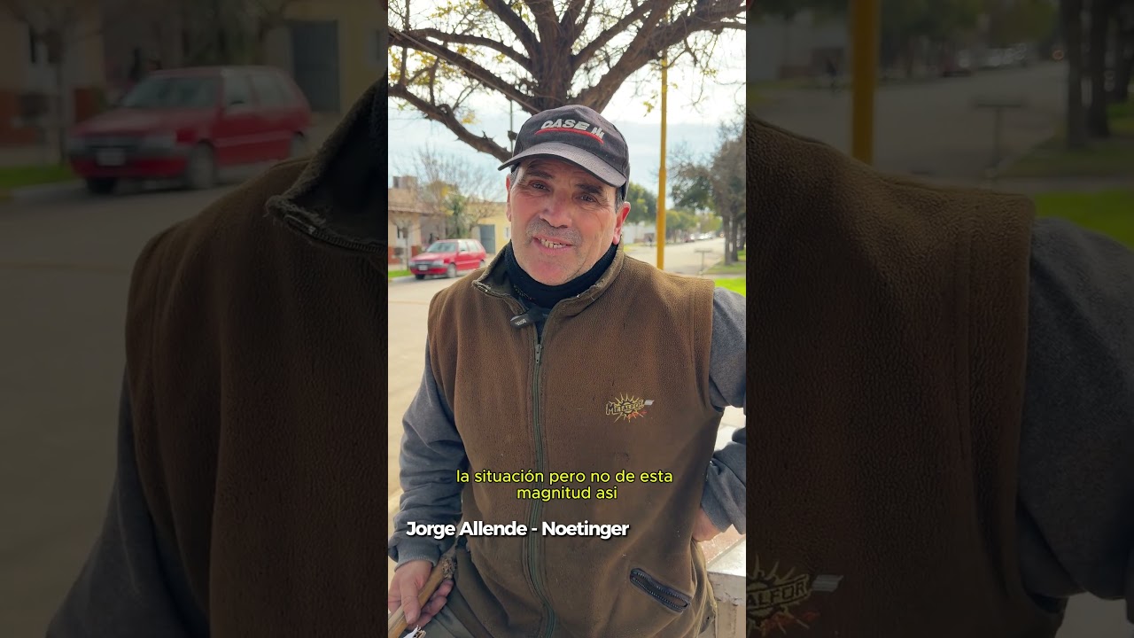 Jorge Allende, empleado despedido de Empresa Metalfor Noetinger