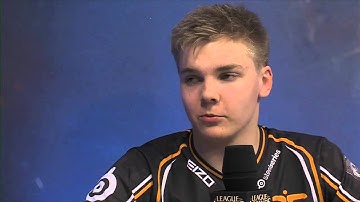 EU LCS W4D1: Interview with Fnatic.Cyanide