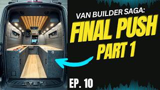 How I finish out a Conversion  Van #vanlife EP. 10