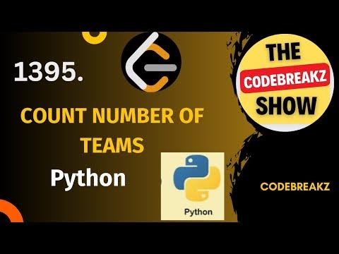 1395. Count Number Of Teams - YouTube