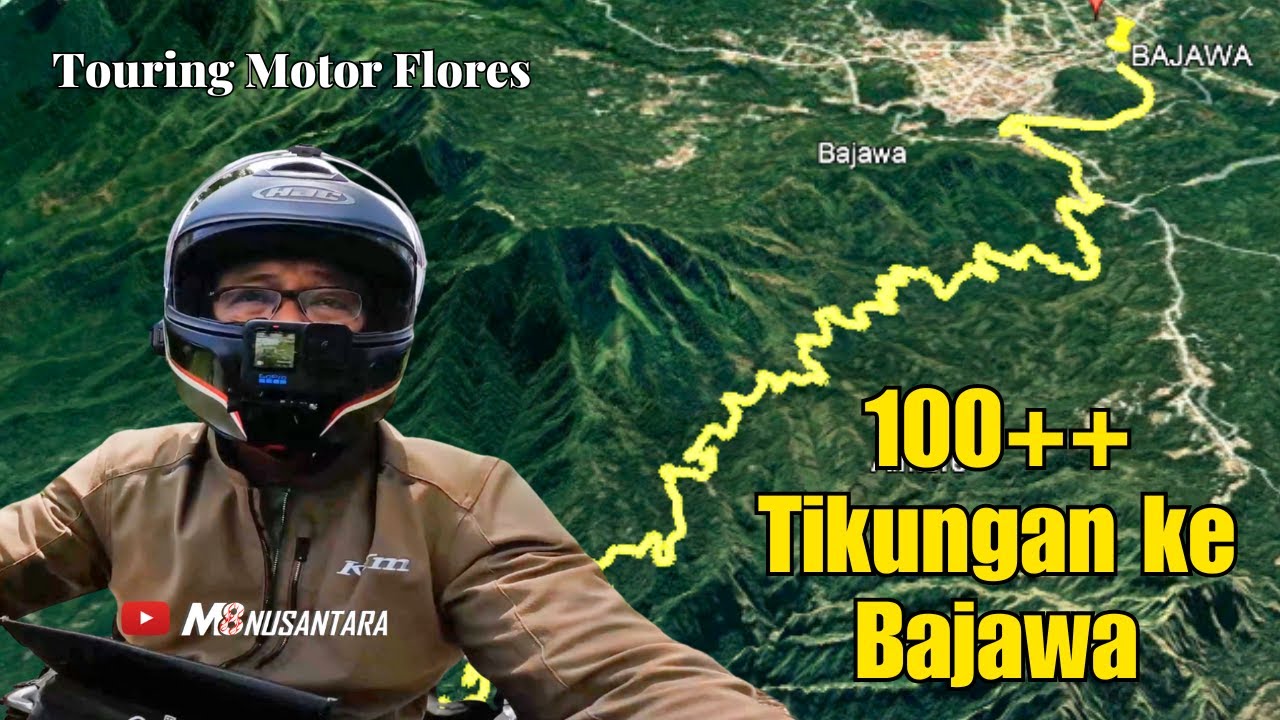 Touring Motor Flores: 100++ Tikungan ke Bajawa - Jajal Africa Twin Ep. 12