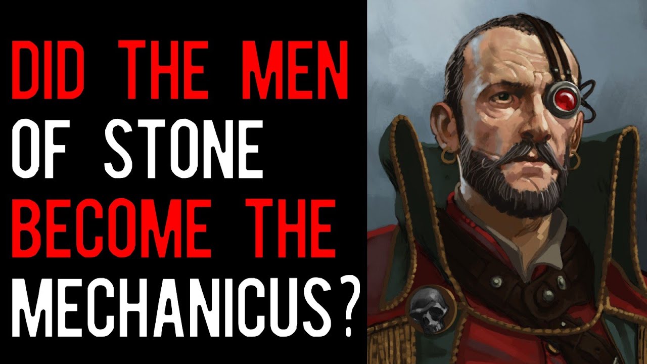 Did The Men Of Stone Become The Mechanicus Of Mars? | Warhammer 40k Lore