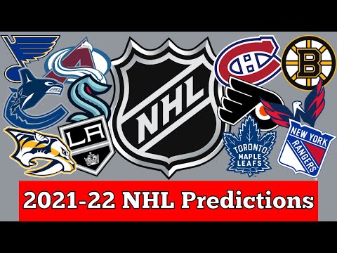 2021-22 NHL Standings Predictions