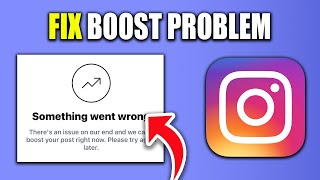 How To Fix Boost Post Problem In Instagram | Fix Instagram Boost Post