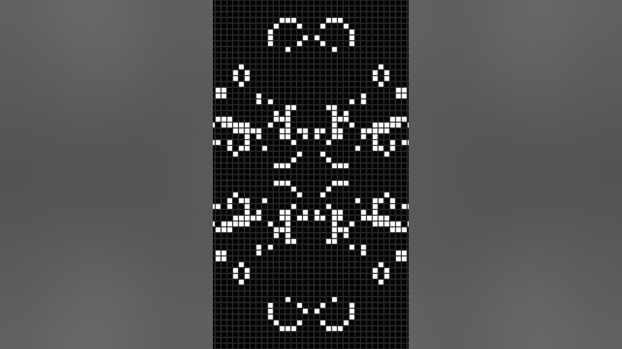Game of life - explosion #gameoflife #python #evolution #fun - YouTube