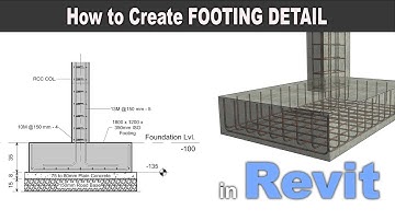 How to Draw Footing Reinforcement in Revit | Revit Tutorial For Beginners